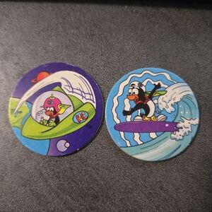 Kid Cuisine KC Caps Pogs